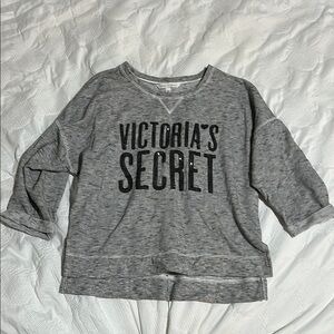 Victoria's Secret Gray Sweatshirt